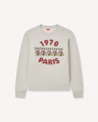 Kenzo Wild Tiger’ Nakışlı Pamuklu Sweatshirt