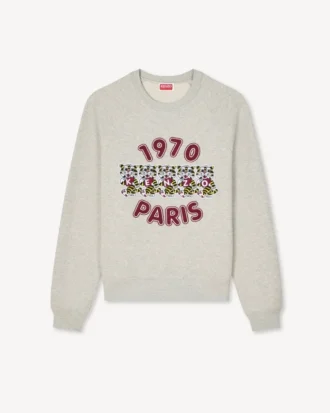 Kenzo Wild Tiger’ Nakışlı Pamuklu Sweatshirt