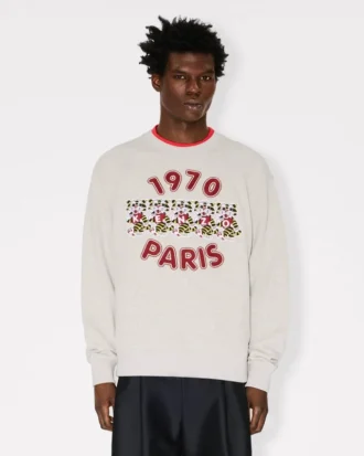 Kenzo Wild Tiger’ Nakışlı Pamuklu Sweatshirt