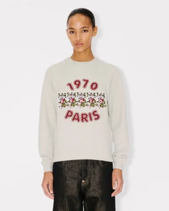 Kenzo Wild Tiger’ Nakışlı Pamuklu Sweatshirt