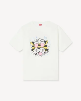 Kenzo Wild Tiger’ Oversized Pamuklu Gömlek