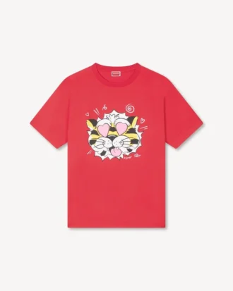 Kenzo Wild Tiger’ Oversized Pamuklu Gömlek