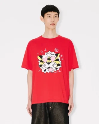Kenzo Wild Tiger’ Oversized Pamuklu Gömlek