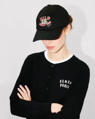 Kenzo Wild Tiger’ Pamuklu Nakışlı Şapka