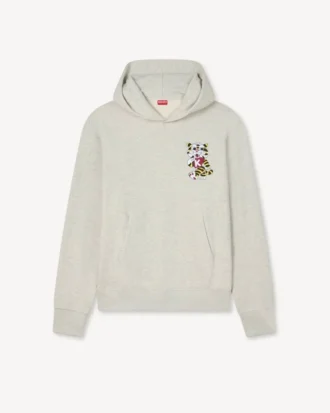Kenzo Wild Tiger’ Pamuklu Nakışlı Kapüşonlu Sweatshirt