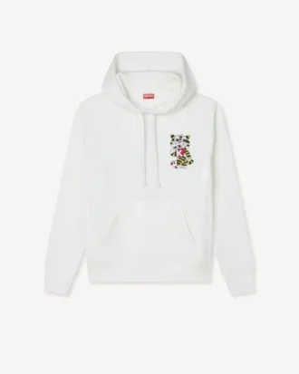 Kenzo Wild Tiger’ Pamuklu Nakışlı Kapüşonlu Sweatshirt