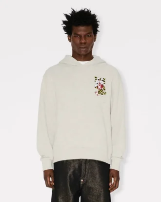 Kenzo Wild Tiger’ Pamuklu Nakışlı Kapüşonlu Sweatshirt