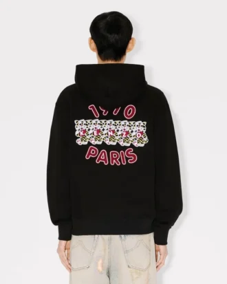 Kenzo Wild Tiger’ Pamuklu Nakışlı Kapüşonlu Sweatshirt