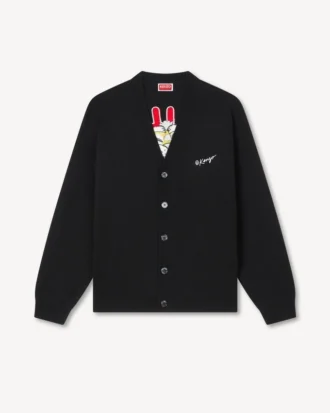 Kenzo Wild Tiger’ Yün Pamuklu Hırka