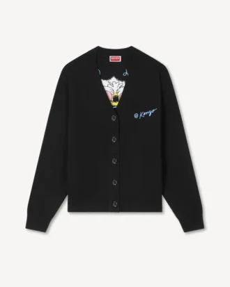 Kenzo Wild Tiger’ Yün Pamuklu Hırka