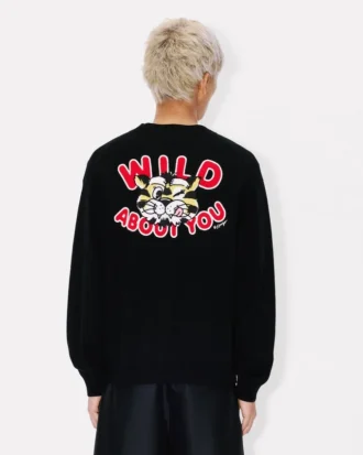 Kenzo Wild Tiger’ Yün Pamuklu Hırka