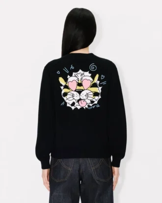 Kenzo Wild Tiger’ Yün Pamuklu Hırka