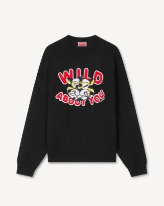Kenzo Wild Tiger’ Yün Pamuklu Kazak