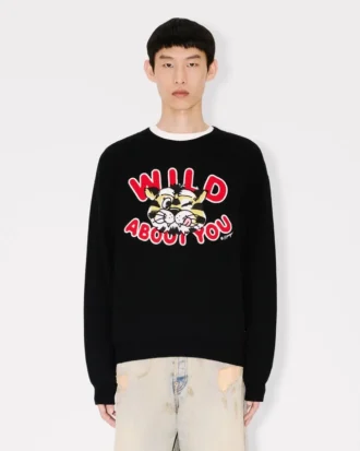 Kenzo Wild Tiger’ Yün Pamuklu Kazak