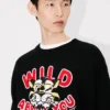 Kenzo Wild Tiger’ Yün Pamuklu Kazak