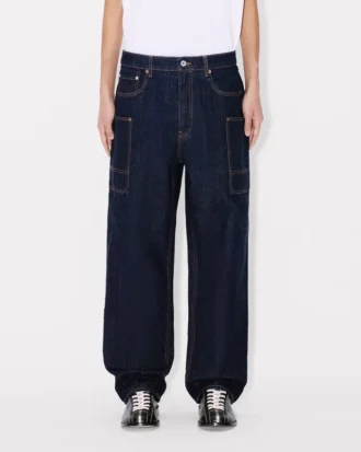Kenzo Winter Holidays’ Japon Deniminden Üretilmiş Cargo Monkey Fit Jeans