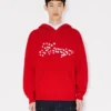 Kenzo Winter Holidays Pamuk ve Yün Nakışlı Kapüşonlu Sweatshirt