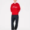 Kenzo Winter Holidays Pamuk ve Yün Nakışlı Kapüşonlu Sweatshirt