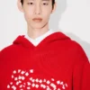 Kenzo Winter Holidays Pamuk ve Yün Nakışlı Kapüşonlu Sweatshirt