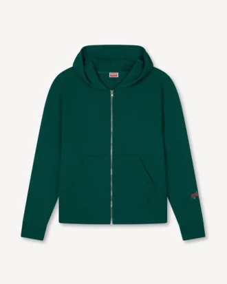 Kenzo Winter Holidays Pamuklu Fermuarlı Kapüşonlu Sweatshirt