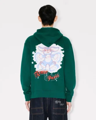 Kenzo Winter Holidays Pamuklu Fermuarlı Kapüşonlu Sweatshirt