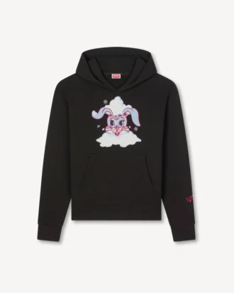 Kenzo Winter Holidays Pamuklu Nakışlı Kapüşonlu Sweatshirt