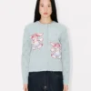 Kenzo Winter Holidays Yün Nakışlı Hırka