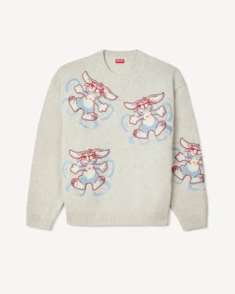 Kenzo Winter Holidays’ Yünlü Nakışlı Kazak