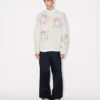 Kenzo Winter Holidays’ Yünlü Nakışlı Kazak