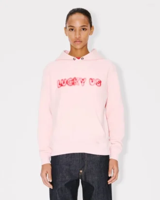 Kenzo Words Pamuklu Kapüşonlu Sweatshirt
