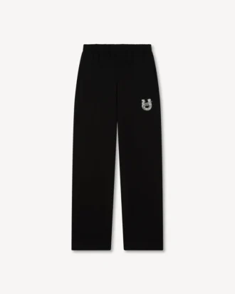 ‘Lunar New Year’ Nakışlı Pamuklu Düz Jogger Pantolon