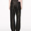 Lurex Japon Denimden Düşük Bel Boyfriend Jean