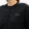 Merinos Yününden Kenzo İmzalı Nakışlı Hırka