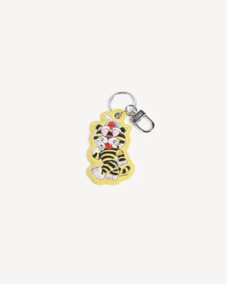 Metal ve Deri ‘Kenzo Cartoon’ Charm