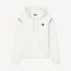 Pamuklu ‘Boke Flower 2.0’ Nakışlı Kapüşonlu Sweatshirt