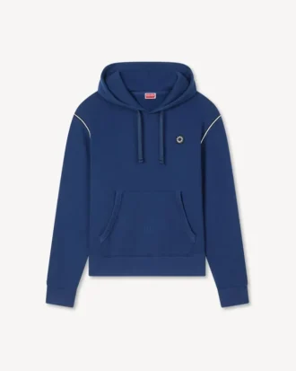 Pamuklu ‘Boke Flower 2.0’ Nakışlı Kapüşonlu Sweatshirt
