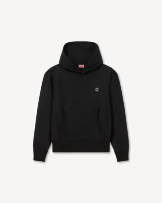 Pamuklu ‘Boke Flower 2.0’ Nakışlı Kapüşonlu Sweatshirt