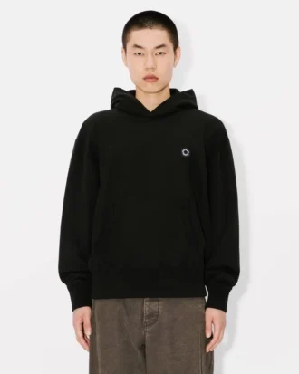 Pamuklu ‘Boke Flower 2.0’ Nakışlı Kapüşonlu Sweatshirt