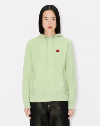Pamuklu ‘Boke Flower’ Kapüşonlu Sweatshirt