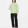 Pamuklu ‘Boke Flower’ Kapüşonlu Sweatshirt
