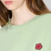 Pamuklu ‘Boke Flower’ Nakışlı Gömlek