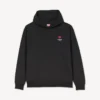 Pamuklu ‘Boke Flower’ Nakışlı Oversize Kapüşonlu Sweatshirt