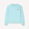 Pamuklu ‘Boke Flower’ Nakışlı Sweatshirt