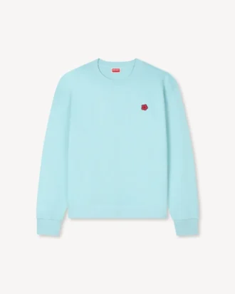 Pamuklu ‘Boke Flower’ Nakışlı Sweatshirt