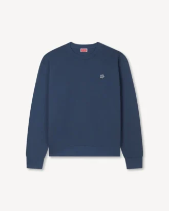 Pamuklu ‘Boke Flower’ Nakışlı Sweatshirt