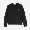 Pamuklu ‘Boke Flower’ Nakışlı Sweatshirt