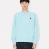 Pamuklu ‘Boke Flower’ Nakışlı Sweatshirt