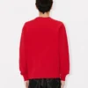 Pamuklu ‘Boke Flower’ Nakışlı Sweatshirt