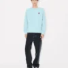 Pamuklu ‘Boke Flower’ Nakışlı Sweatshirt