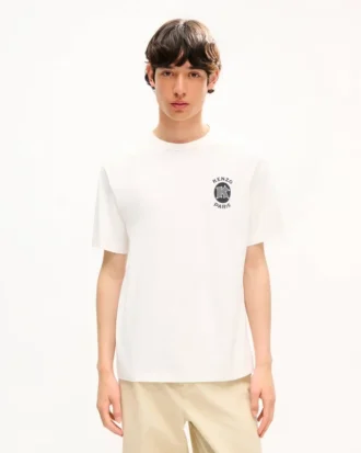 Pamuklu ‘Kenzo Paris Emblem’ Gömlek